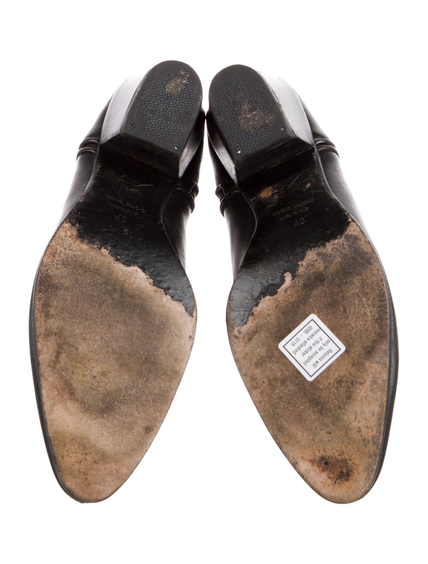 Giuseppe Zanotti Leather Boots